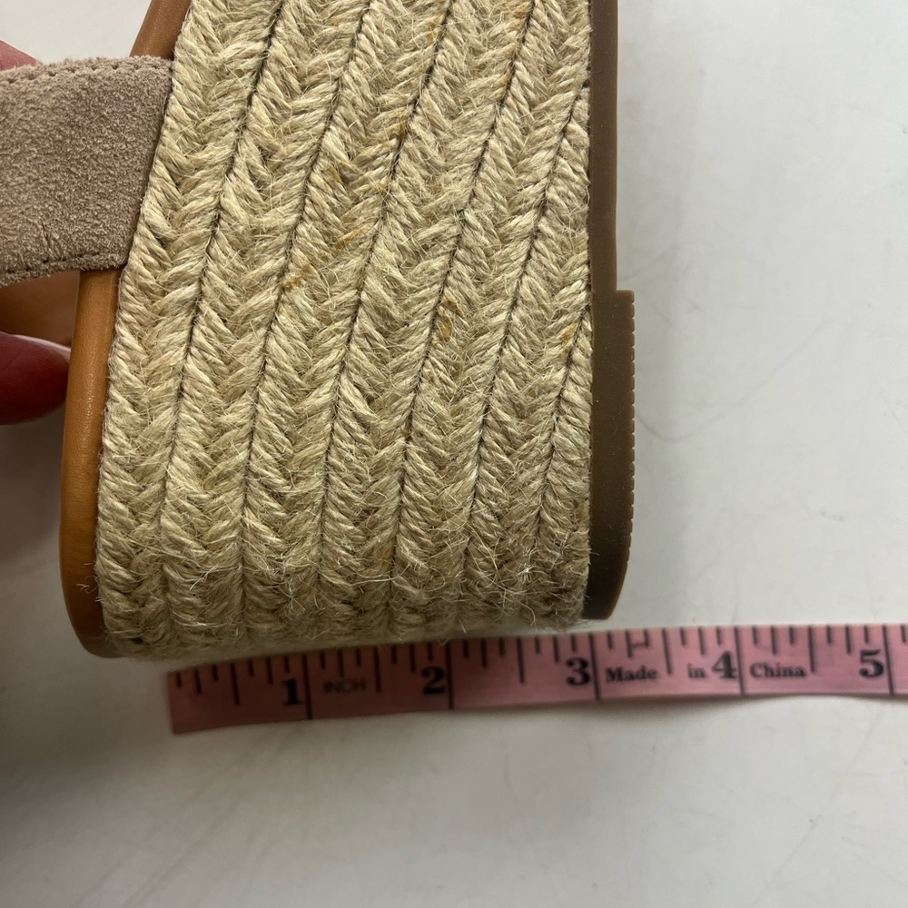 J. Crew Beige Wedge Sandals - Picture 9 of 9
